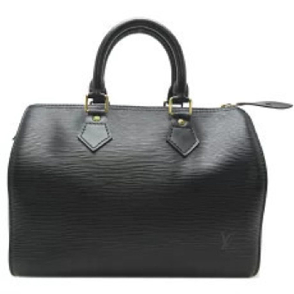 Louis Vuitton Speedy Handbag Epi Noir Black